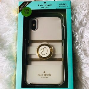 Kate Spade iPhone X / iPhone XS Case with ring